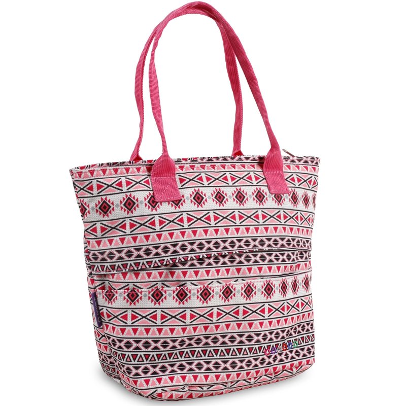 Insulated Lunch Tote Bag for Work & School - Skandi Pink