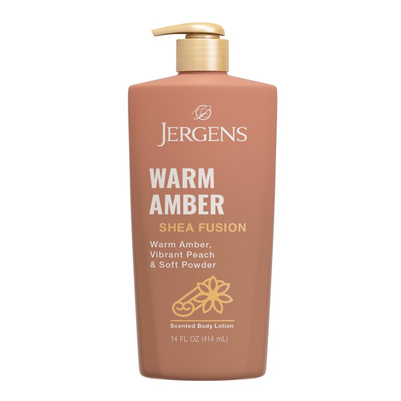 Shea Fusion Warm Amber Scented Body Lotion for Dry Skin