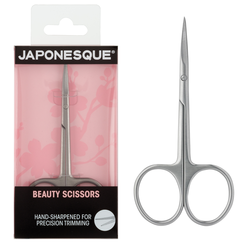 Beauty Scissors for Facial Hair, Eyebrows, and Cuticles - Stainless Steel