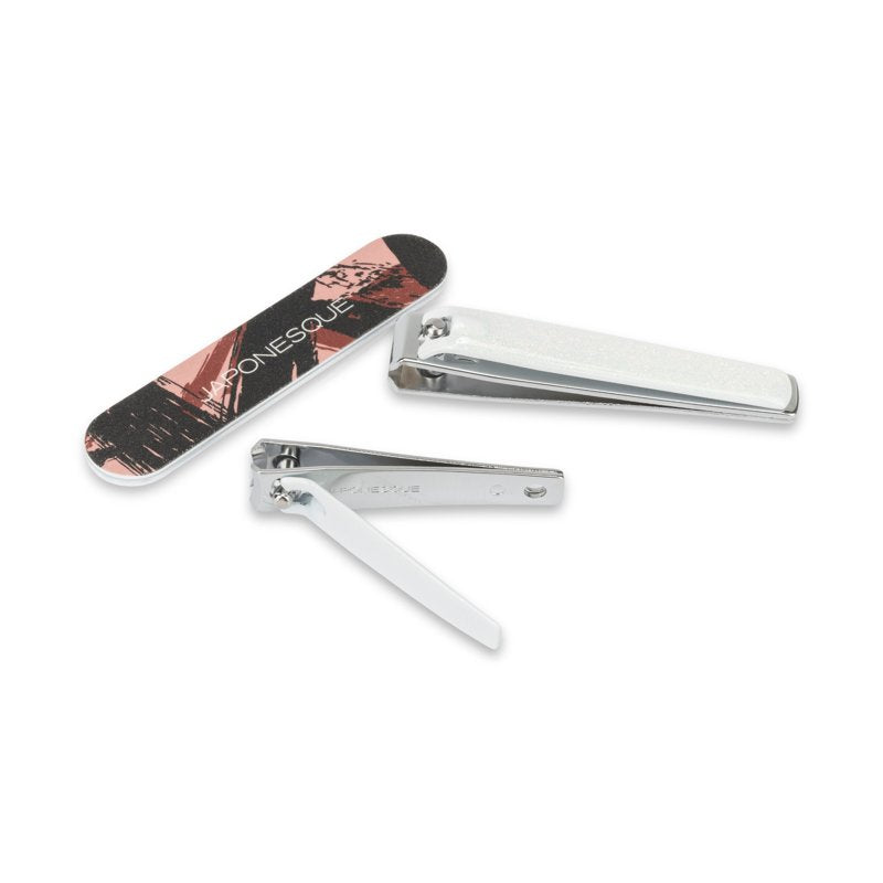 Nail Clippers & Salon Board Set - Precision Tools for Perfect Nails