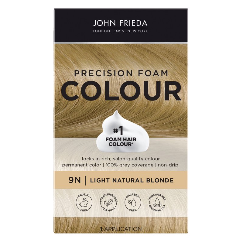 Precision Foam Permanent Hair Color - Neutral Light Blonde 9N