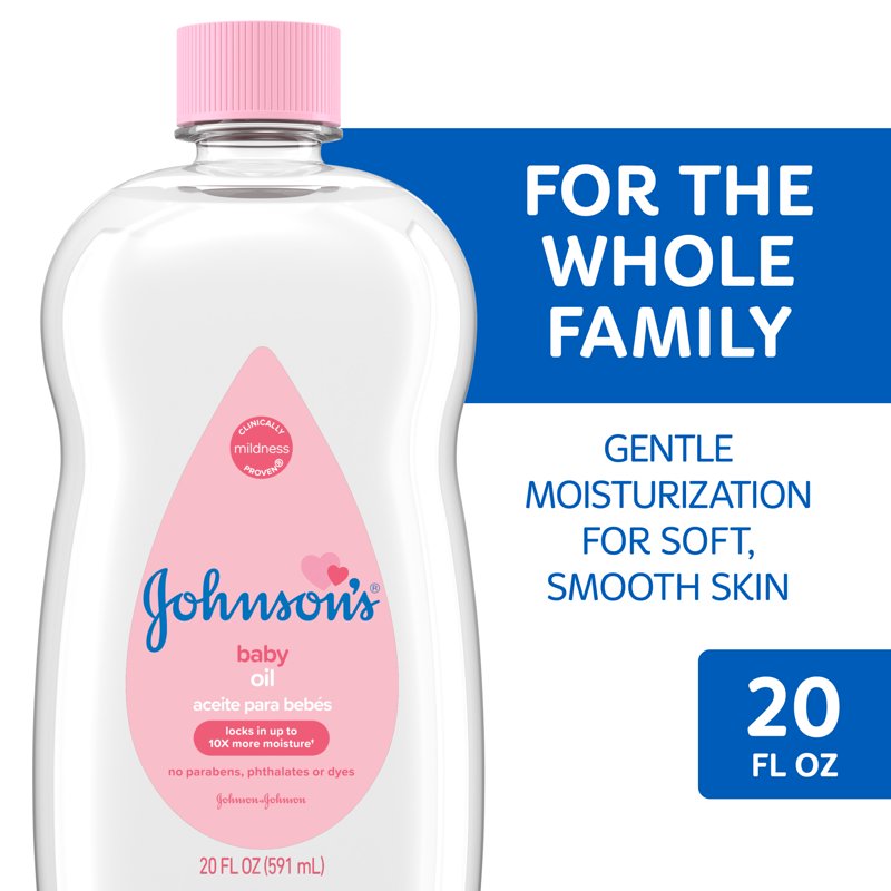 Gentle Baby Body Oil - Mineral Oil Moisturizer for Sensitive Skin