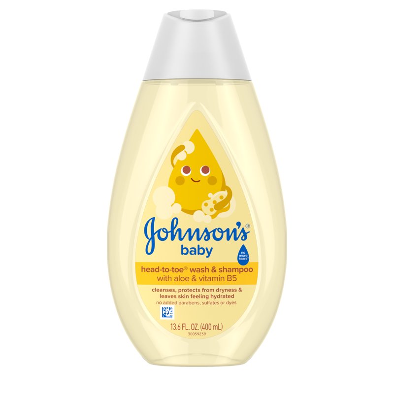 Baby Head-to-Toe 2-in-1 Wash and Shampoo - Hypoallergenic Tear-Free Formula