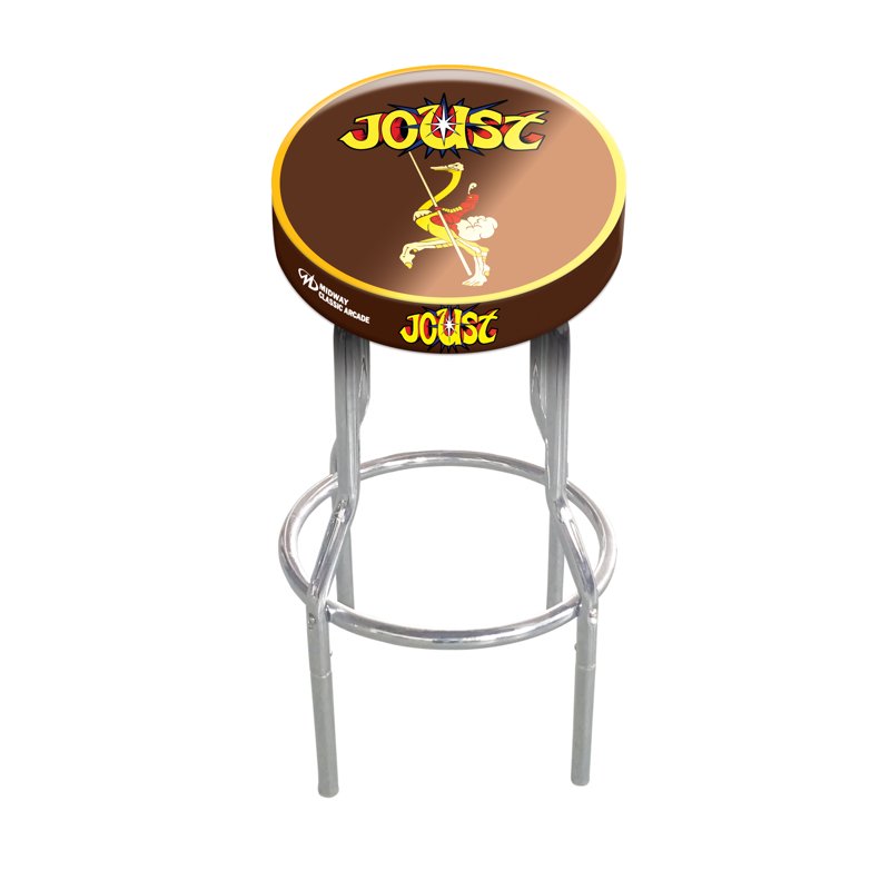 Adjustable Height Gaming Stool - 21.5 to 29.5 Inches