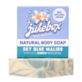 Natural Bar Soap for Women - Sky Blue Malibu Scented Body Soap, 5 Oz