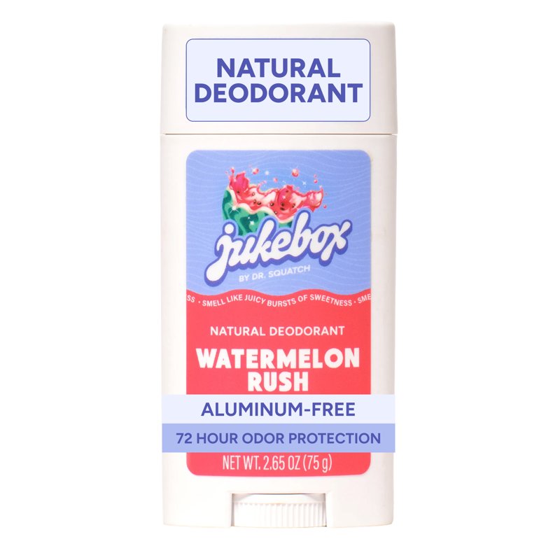 Natural Aluminum-Free Deodorant Stick - Watermelon Rush