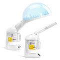 2-in-1 Hair and Facial Steamer with 360° Rotatable Arm