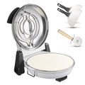 12-Inch Electric Pizza Oven - 1200W Countertop Maker with Cordierite Stone