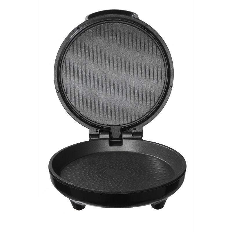 Electric Pizza Oven with Non-Stick Surface - 1200W, 12-Inch Pizza