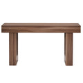 63-Inch Rustic Console Table - Entryway Desk for Living Room