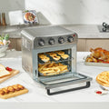 7-in-1 Air Fryer Toaster Oven - 18L Stainless Steel Convection Countertop Oven
