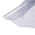 Clear Table Cover Protector - 18" x 36" Waterproof PVC
