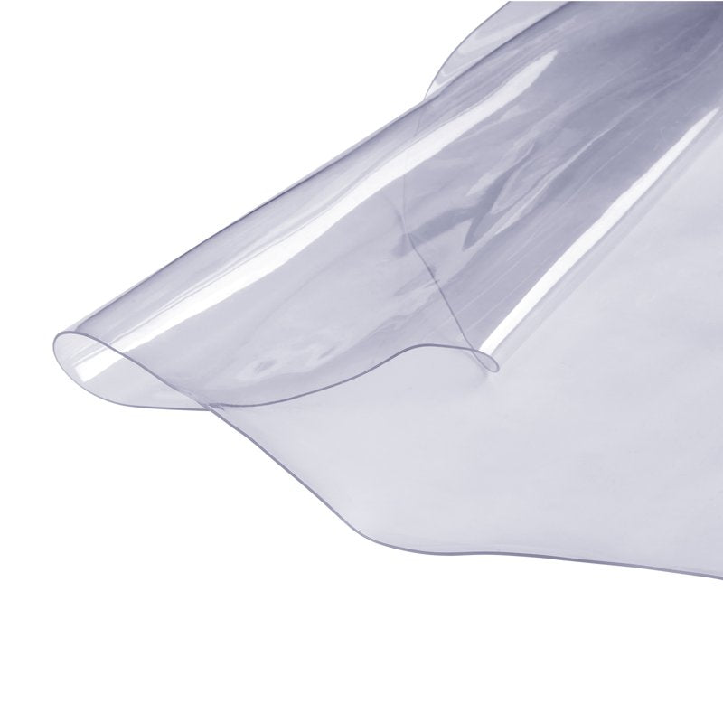 Clear Table Cover Protector - 18" x 36" Waterproof PVC