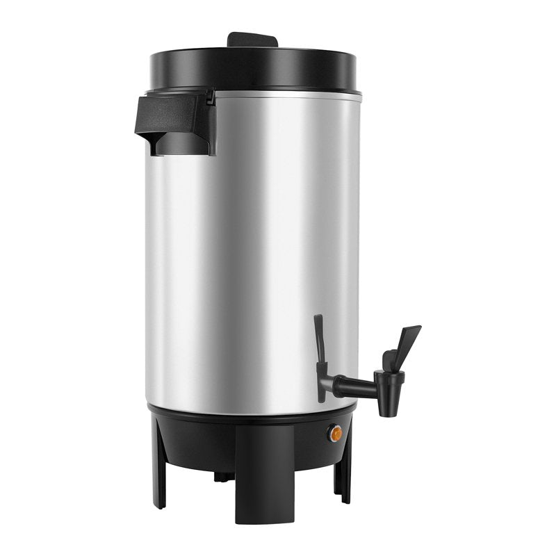 40-Cup Commercial Coffee Urn with Non-Drip Spout - Fast Brewing