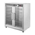 5-Tier Commercial Food Warming Cabinet - Stainless Steel Hot Box with Water Tray