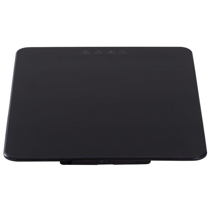 Electric Warming Tray, 16.5" x 11" Portable Tempered Glass Heating Plate