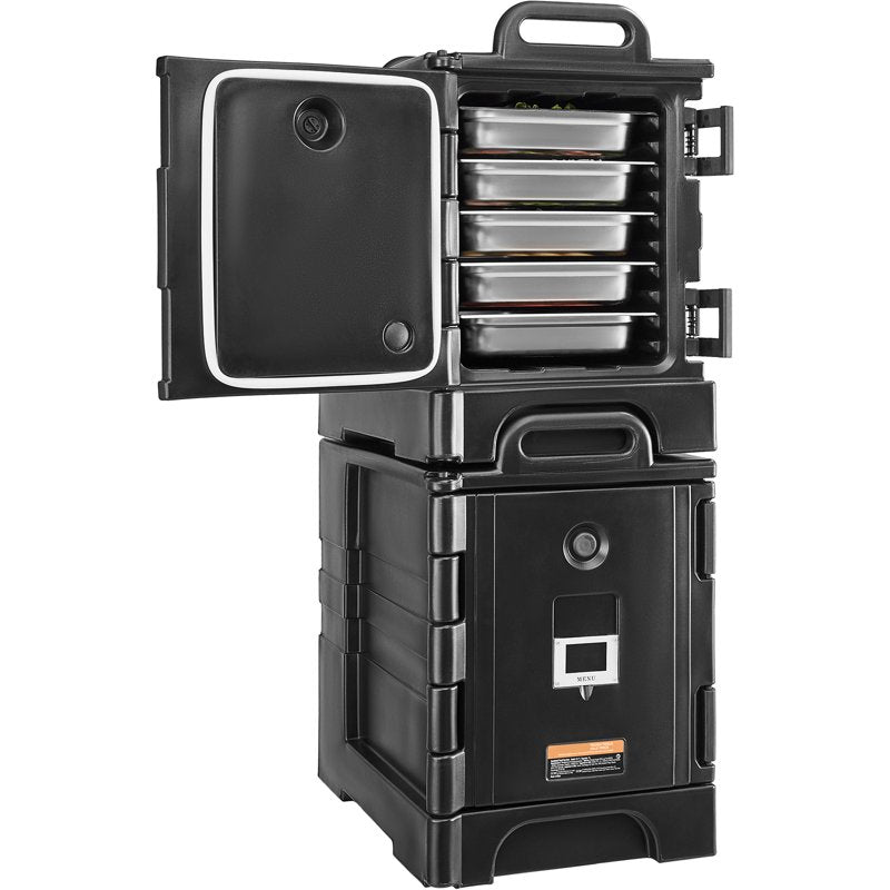 81 Qt Insulated Food Pan Carrier - Dual Pack Hot Box Container