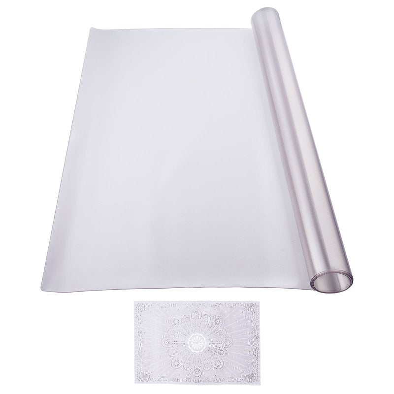 Frosted Desk Protector - 36x60 in, 1.5mm Thick, PVC