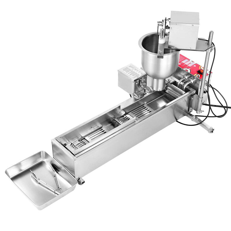Automated Donut Maker Machine - Stainless Steel, 90 Units/Hour