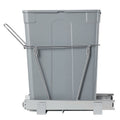 Pull-Out Trash Can - 35QT Under-Sink Waste Bin with Metal Slides