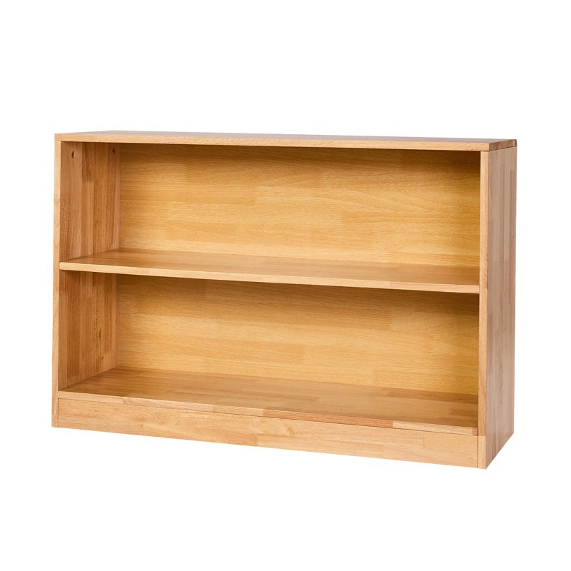 Montessori Bookshelf - 35.4-Inch Wooden Toy Organizer for Kids