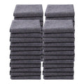 Heavy-Duty Moving Blankets 72x54 Inch 24 Pack Eco-Friendly Recycled Cotton Furniture & Floor Protection