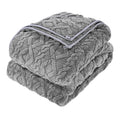 Weighted Blanket 20 lbs Queen Size 60x80 Soft Sherpa Fleece for Adults