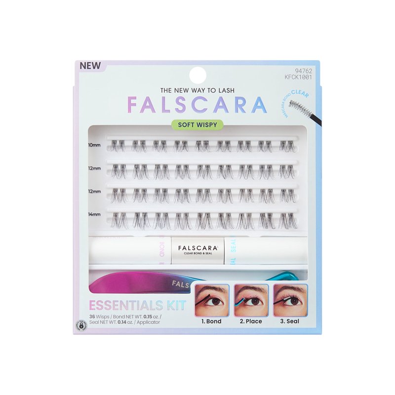 Clear Band DIY Lash Extension Kit - 36 Natural Volume Lash Clusters