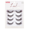 Faux Mink Strip Eyelashes Multipack - Cruelty-Free Synthetic Lashes (4 Pairs)