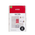 Medium Almond Press-On Nails - 140 White Full Cover Kit