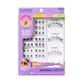 Pre-Glued Individual Lash Kit - 60 Synthetic Cluster Lashes & Applicator