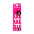 Press On Toenails, Pink Squoval Short, 24 Count - No Glue Needed