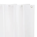Heavyweight Eco-Friendly PEVA Shower Curtain Liner with Rust-Resistant Grommets - White, 70x72 Inches