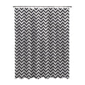 Medium Weight Decorative PEVA Shower Curtain Liner - 70 x 72 Inch Chevron Pattern