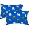 Kentucky Wildcats King Pillowcase Pair 20x40 Inches - College Sports Fan Bedding