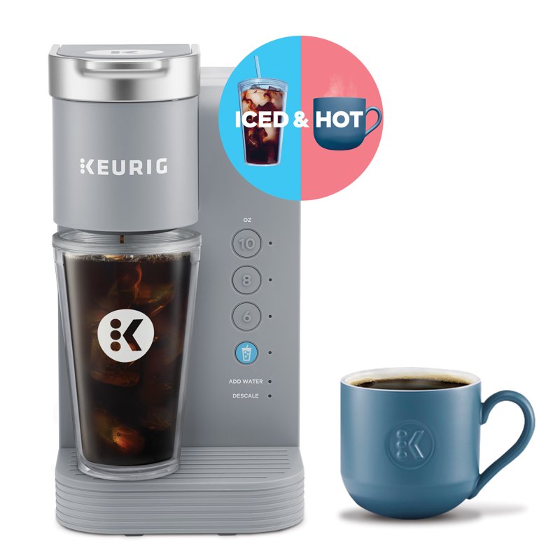 Keurig K-Express Essentials Plus Coffee Maker - Arctic Gray