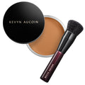 Foundation Balm with Application Brush, Buildable Coverage Soft Matte Finish