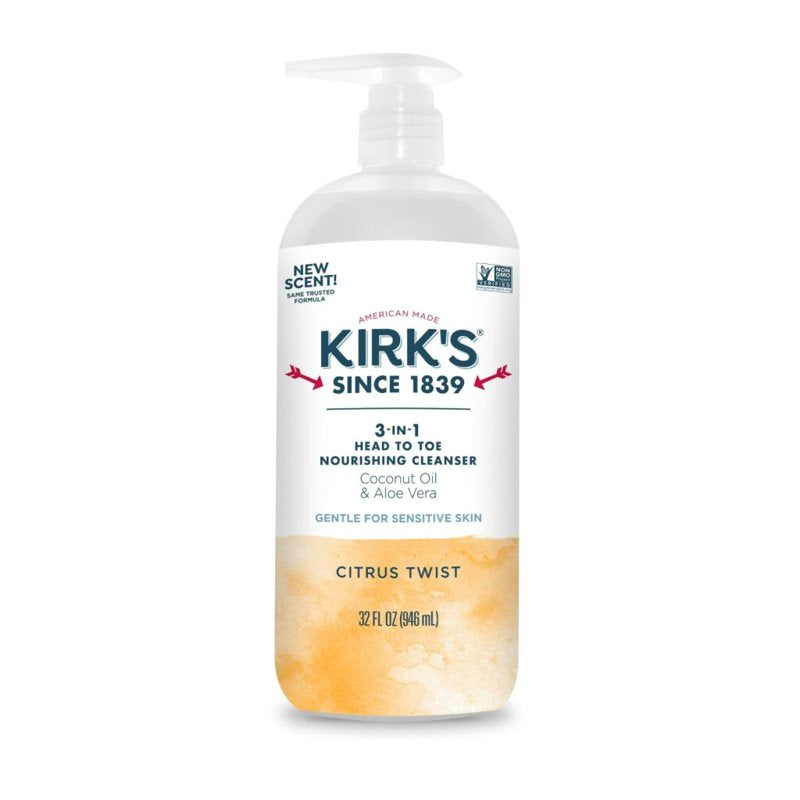3-in-1 Nourishing Liquid Cleanser - Coconut Oil & Aloe Vera - 32 Fl Oz