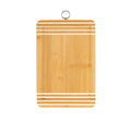 Medium Bamboo Cutting Board with Drip Edge - Rectangular