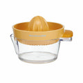 Manual Citrus Fruit Juicer with Built-in Strainer and Measuring Cup