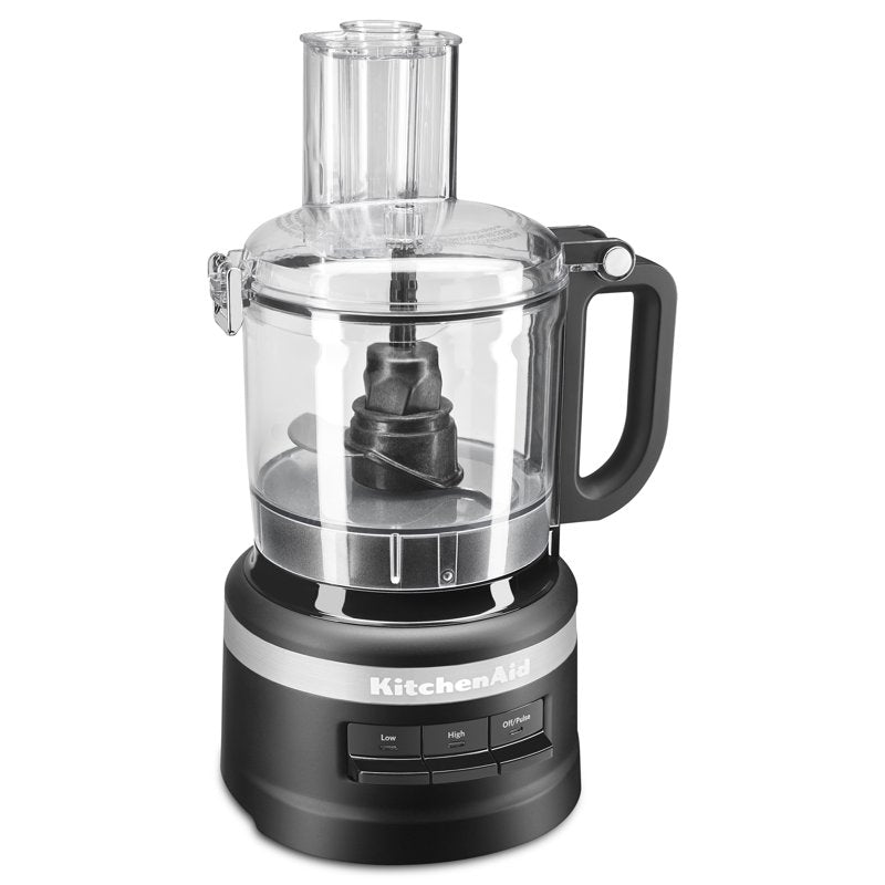 7-Cup Food Processor - Black Matte, Model KFP0718
