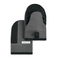 Mini Oven Mitt Set - 2-Pack Contour Silver/Matte Black