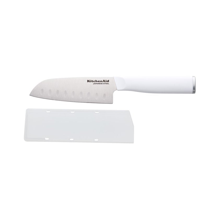 5-Inch Santoku Knife with Sheath - High-Carbon Japanese Steel