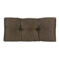 Non-Slip Tufted Universal Bench Cushion - 30" x 14" x 3" - Chestnut