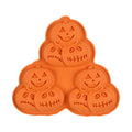 Ktlvex Halloween Multicolor Stacked Pumpkin Silicone Mold - Jack-O'-Lantern Baking Pan