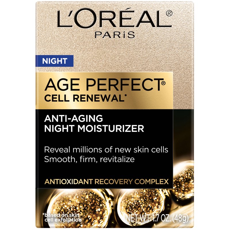 Anti-Aging Night Moisturizer with Antioxidant Complex & Vitamin E, 1.7 oz