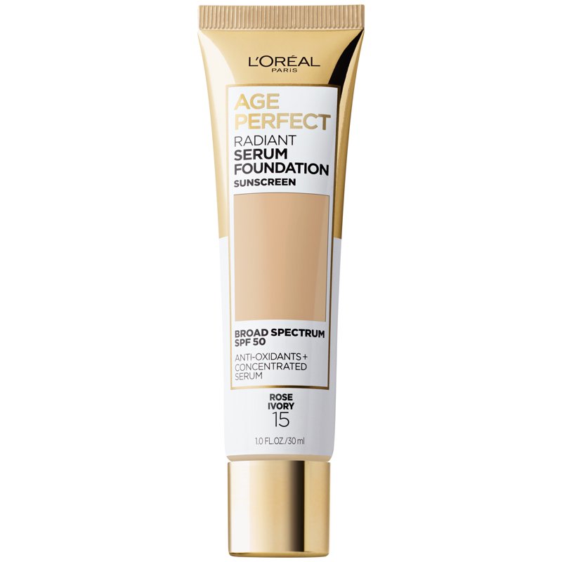 Radiant Serum Foundation for Mature Skin with SPF 50 and Vitamin B3