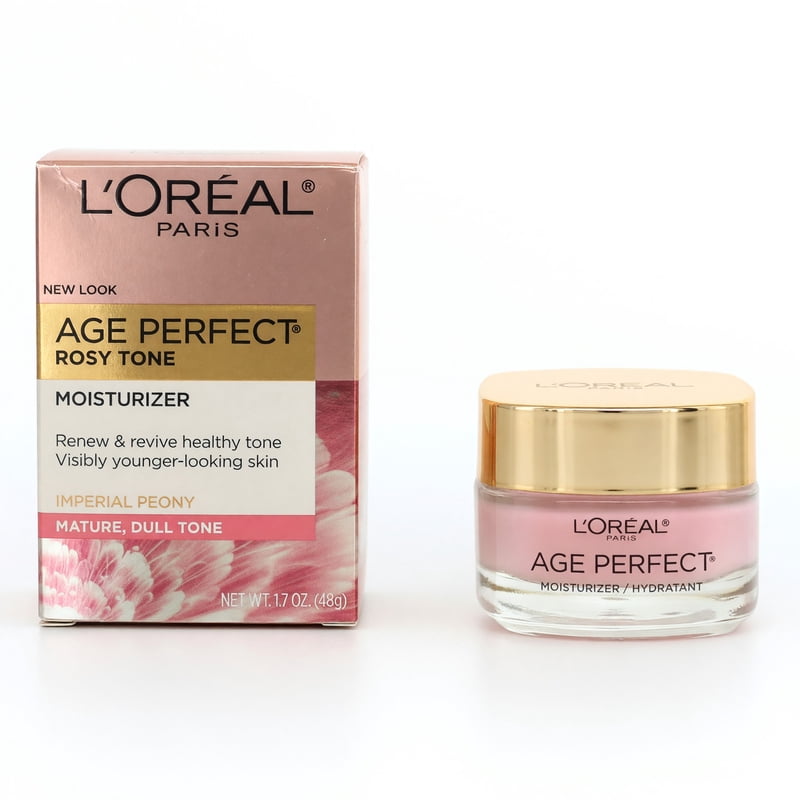 Age Perfect Rosy Tone Face Moisturizer for Mature Skin, 1.7 oz