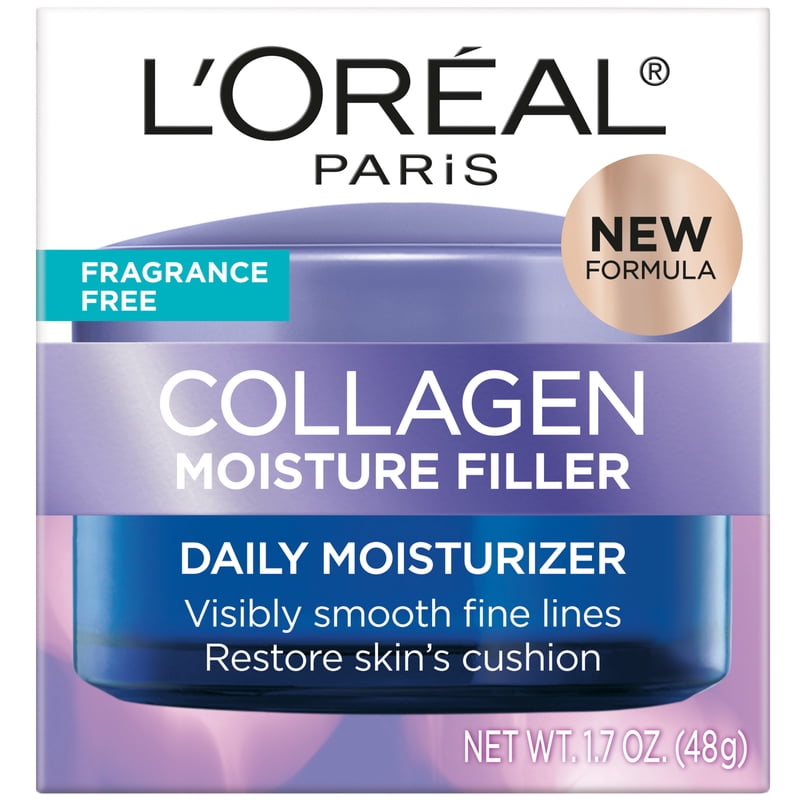 Collagen Anti-Aging Face Moisturizer, Fragrance-Free Firming Cream, 1.7oz