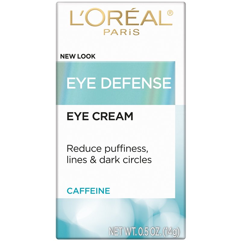Anti-Aging Eye Defense Cream with Caffeine & Hyaluronic Acid, 0.5 oz